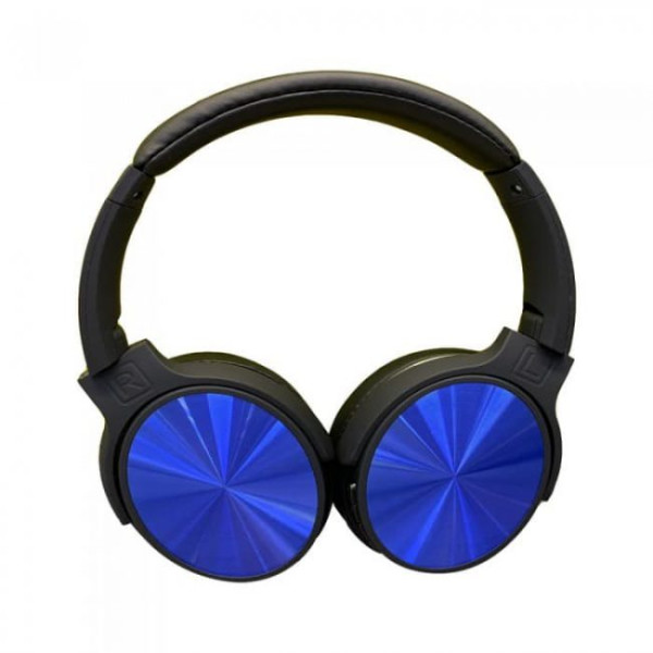 Bluetooth ασύρματα ακουστικά, σε μπλε χρώμα – 500mah με rotatable head