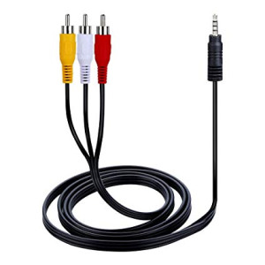3.5mm Jack Stereo - 3RCA - 1,5m