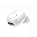 Ακουστικό Bluetooth για κινητά τηλέφωνα λευκό