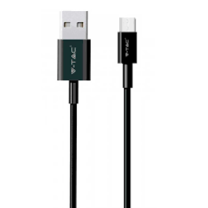 Καλωδιο usb- Καλώδιο Micro USB μαύρο 1m Pearl Series GADGETS
